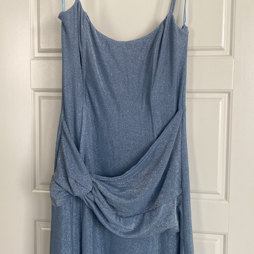 Hello Molly Ice Blue Gown - Picture 2 of 9